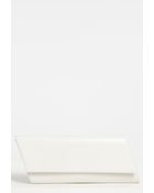 Saint Laurent Diagonale Leather Clutch - Lyst