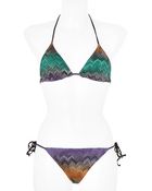 Missoni Mare Amethystemerald String Bikini - Lyst