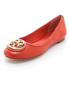 Tory Burch Selma Ballet Flats - Lyst
