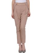 Patrizia Pepe Casual Trousers - Lyst