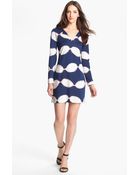 Diane von Furstenberg Reina Silk A-Line Dress - Lyst