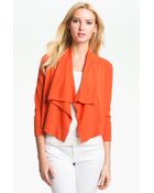 MICHAEL Michael Kors Drape Front Shrug - Lyst