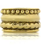 Kenneth Jay Lane 22karat Goldplated Cuff - Lyst