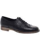 Asos Asos Match Leather Brogues - Lyst