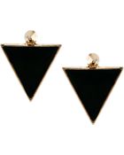 Asos Asos Spike Triangle Earrings - Lyst