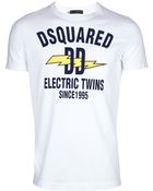 DSquared2 Print T-shirt - Lyst