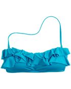J.Crew Jersey Lomellina Ruffle Bandeau - Lyst