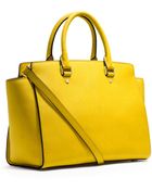 Michael Kors Large Selma Topzip Satchel - Lyst