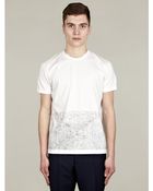 Jil Sander Printed Cotton T-Shirt - Lyst