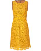 Michael Kors Sunflower Cotton blend Lace Dress - Lyst