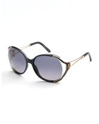 Roberto Cavalli Butterfly Sunglasses - Lyst