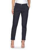 Armani Jeans Chinos in Stretch Cotton Gabardine - Lyst