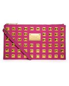 MICHAEL Michael Kors Zip Clutch - Lyst