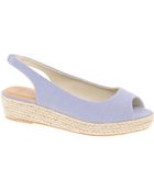 Asos Asos Happiness Peep Toe Flatforms - Lyst