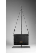 Burberry Small Heritage Grain Leather Crossbody Bag - Lyst