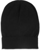Rick Owens Merino Wool Beanie Hat - Lyst