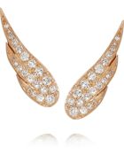 Anita Ko Wing 18karat Rose Gold Diamond Earrings - Lyst