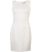Halston Heritage Panel Dress - Lyst