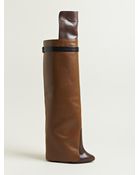 Givenchy Womens Knee High Calf Skin Boots - Lyst