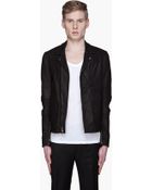 3.1 Phillip Lim Textured Leather Biker Jacket - Lyst