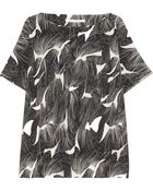 Diane von Furstenberg Hanky Silk Crepe De Chine Top - Lyst