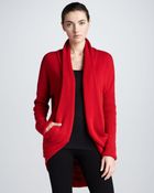 Donna Karan New York Midweight Cashmere Cocoon Jacket - Lyst