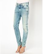 G-star Raw Gstar Arc 3d Tapered Skinny Jeans - Lyst