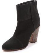 Rag & Bone Classic Newbury Booties in Canvas - Lyst