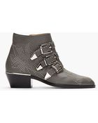 Chloé Studded Ankle Boots - Lyst