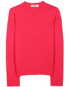 Jil Sander Cashmere Pullover - Lyst