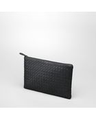 Bottega Veneta Ebano Intrecciato Nappa Document Case - Lyst