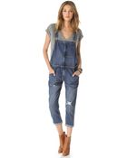 Current/Elliott The Ranch Hand Overalls - Lyst