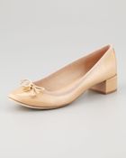 Tory Burch Chelsea Patent Charm Pump - Lyst