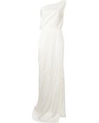 Maison Rabih Kayrouz Slit Full Length Dress - Lyst