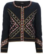 Isabel Marant Cropped Embroidered Jacket - Lyst