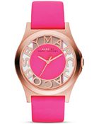 Marc By Marc Jacobs Henry Skeleton Watch 40mm - Lyst