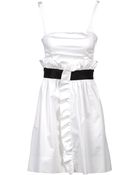 Love Moschino Short Dress - Lyst