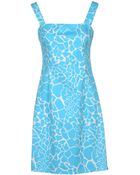 Versace Jeans Short Dresses - Lyst