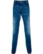 Dolce & Gabbana Straight Leg Jean - Lyst