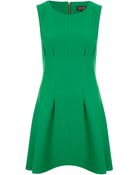 Topshop Seam Waist Shift Dress - Lyst