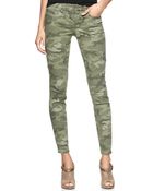 Gap Printed Always Skinny Skimmer Jeans - Lyst