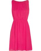 Alice + Olivia Silk Chiffon Dress - Lyst