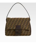 Fendi Big Mama Jacquard Bag - Lyst