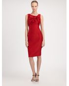 Giambattista Valli Knot Front Dress - Lyst