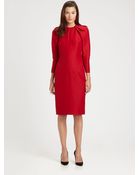 Giambattista Valli Puffed Sleeve Dress - Lyst