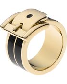 Michael Kors Buckle Ring - Lyst