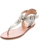 Belle By Sigerson Morrison Randy Studded Sandals - Lyst