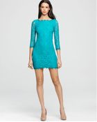 Diane von Furstenberg Lace Dress - Lyst