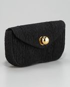 Miu Miu Ballclasp Lace Clutch Bag - Lyst