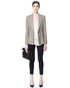 Zara Checked Blazer - Lyst